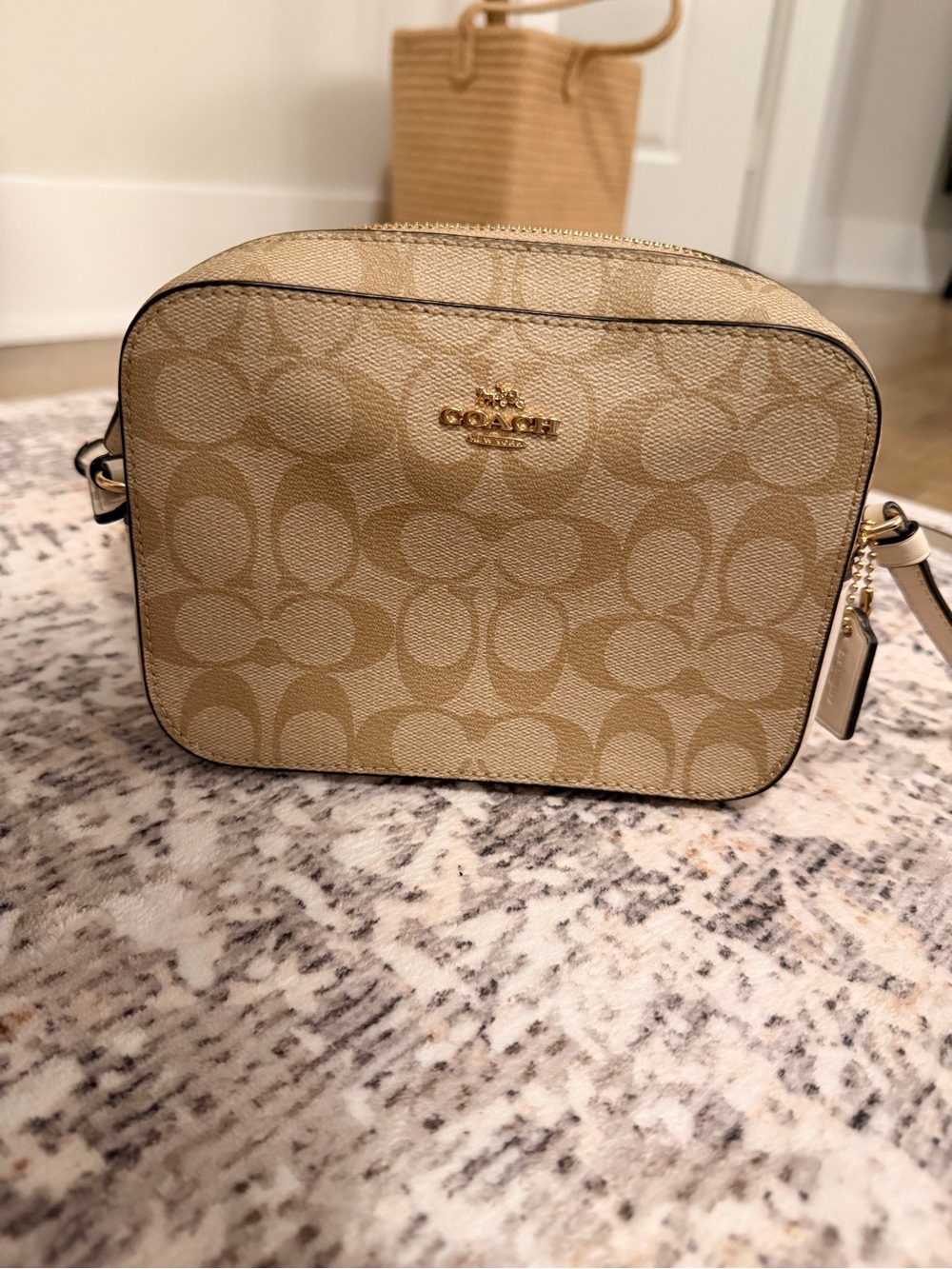 Coach Beige/Chalk Crossbody Bag
